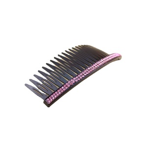 Peigne à cheveux en strass, épingle à cheveux en plastique, design géométrique multicolore pour femmes, accessoire de coiffure - Product Image 5