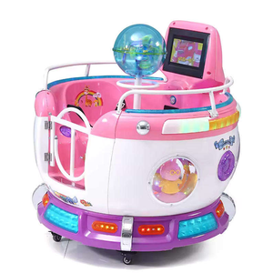 Nhà máy bán trực tiếp trẻ em hạnh phúc Kiddie đi xe trò chơi video máy bé gấu Rocking xe đồng tiền hoạt động ngôn ngữ tiếng anh - Product Image 1