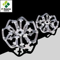 Anneau de remplissage aléatoire en acier inoxydable 304, type Tellerette ou Rosette, 50mm, 75mm, 100mm, pour l'industrie chimique