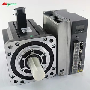 ออลกรีน เซอร์โว 380V 5.5KW 1500RPM 35N.m 23 บิต 3 เฟส ชุดขับเคลื่อนเซอร์โวมอเตอร์ AC พร้อมเบรก 180M26020B+M1534P - Product Image 3