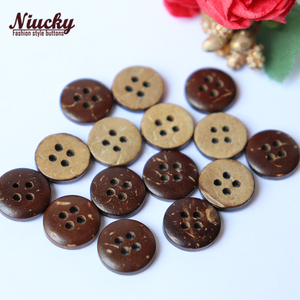 9Mm-25Mm 4 Lỗ Một Lớp Dừ<span class=keywords><strong>a</strong></span> Tự Nhiên Nút Cho May Áo Sơ Mi Cardigan Áo Len Chất Lượng Tốt Dừ<span class=keywords><strong>a</strong></span> Phụ Kiện Quần Áo - Product Image 3