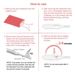 निजी लेबल एचसीग गर्भावस्था परीक्षण पट्टी पैथोलॉजिकल विश्लेषण के लिए लोकप्रिय मैनुअल मूत्र परीक्षण पट्टी - Product Image 6