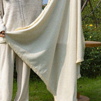 Nappe minimaliste en coton et lin pour table à manger en bois massif de style japonais, tissu haut de gamme pour la décoration de la table à la maison