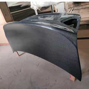 Copertura Baule Posteriore di Alta Qualità in Fibra di Carbonio Nera Stile CLS per BMW Serie 3 E90 E92 328i 335i 2005-2012 Baule in Carbonio - Product Image 2