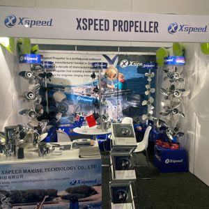 Cánh quạt thuyền bằng thép không gỉ <span class=keywords><strong>4</strong></span> cánh, phù hợp với động cơ ngoài borda Tohatsu/Mercury 25-30HP, 10 răng - Product Image 5