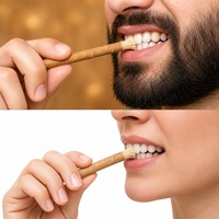 Brosse à dents Miswak de qualité supérieure personnalisée en usine - Saveurs naturelles/clou de girofle/menthe - Sachet sous vide pour usage quotidien - Dentifrices Miswak
