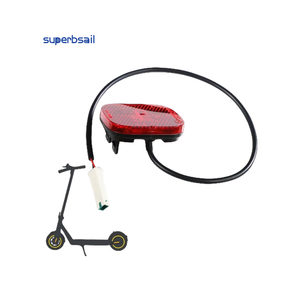 Original <span class=keywords><strong>Ninebot</strong></span> <span class=keywords><strong>Max</strong></span> G2 Scooter électrique planche à roulettes garde-boue arrière lumière Seg-way étanche feux arrière fil feu stop partie plastique - Product Image 1