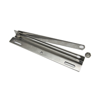 Support de porte en acier inoxydable limiteur d'ouverture de porte d'armoire Vitto pour porte rittal