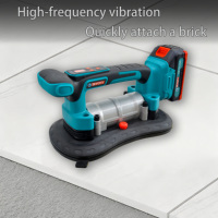 Vibrateur de carreaux sans fil BIYOTI BYT-LT01 21V, machine automatique de pose de carreaux de sol et de mur 200 kg, outil de levage à ventouse sous vide
