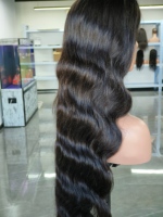 Perruques Lace Front en Cheveux Humains de 30 pouces, Perruque Full Lace 13x4 sans colle en Cheveux Humains, Perruque en Cheveux Vierges Bruts avec Cuticules Alignées, Cheveux Lisses comme des Baguettes