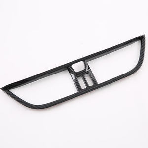 Cache de sortie d'air centrale en fibre de carbone pour l'<span class=keywords><strong>intérieur</strong></span> de la voiture, kit de carrosserie, accessoires de mise à niveau pour <span class=keywords><strong>Focus</strong></span> <span class=keywords><strong>2022</strong></span> - Product Image 2