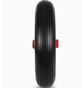Roues de <span class=keywords><strong>brouette</strong></span> en mousse PU de 16 pouces 4.80/4.00 à 8 roulettes en polyuréthane avec jante en acier pour transpalette, chariot de camping - Product Image 5