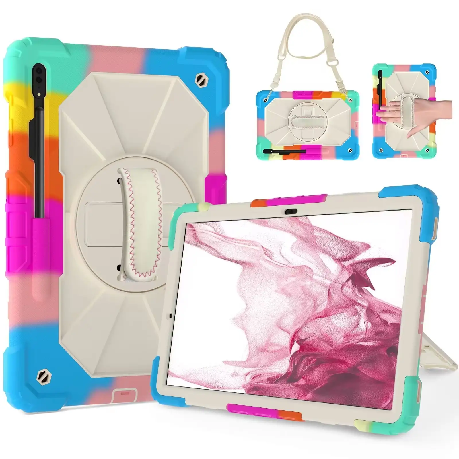 Case For Tab A8 Ipad 5th 6th 7th 8th 9th Generation 10.2 Air 2 4 5 Pro 11 Inch Mini 4 5 6 EVA Kid Tablet Cover Ipad Case For Kid