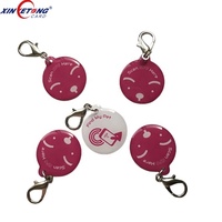 13.56MHz NFC Tipe 2 N 213 Tag Hewan Peliharaan Epoxy Kustom Memori 144Byte Tahan Air IP67 dengan URL Unik
