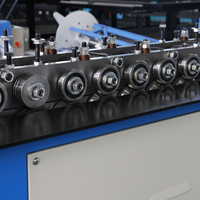 Machine automatique de formage de joints à clipser pour conduits d'air YUFON HVAC, équipement de traitement de tôles