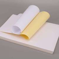 Feuille d'autocollants vierges blancs brillants en PVC thermosensible, autocollants en PVC coulé, prix d'usine, taille personnalisée, respectueux de l'environnement