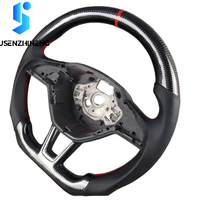 Volant de voiture personnalisé en fibre de carbone pour Skoda Octavia Mk3 VRS 2 3 Mk4 VRS Karoq SuperB Kodiaq RS Rapid Yeti 2013-2020