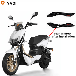 Manillar Trasero de Lujo <span class=keywords><strong>VESR</strong></span> Yadea X5 de Aleación de Aluminio Negro para Motocicleta Doble Propósito, Instalación Directa, Modificación/Actualización - Product Image 2