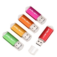 Penjualan terlaris 2025 Flash Drive USB dengan gantungan kunci stik memori USB Flash Drive logam portabel
