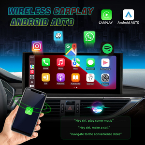 Schermo Touch da 12,3 Pollici 1920x720 con CarPlay e Android Auto Integrati per GPS Auto, Compatibile con <span class=keywords><strong>Audi</strong></span> A6/A7/A8 2012-2018, USB, Garanzia di 1 Anno - Product Image 5