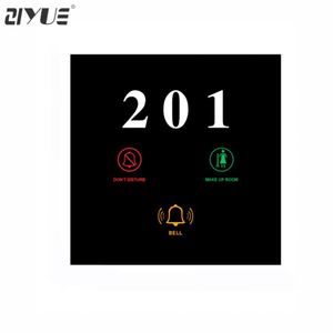 Vetro materiale Touch Hotel porta campana per camera degli ospiti dell'hotel con funzione DND Clean 152Mm - Product Image 3