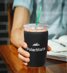 Manchon isolant réutilisable en néoprène pour le café glacé et les boissons froides pour les tasses <span class=keywords><strong>McDonald</strong></span>'s & More - Product Image 6