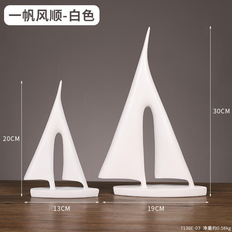 Smooth sailing-white set