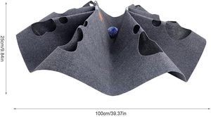Tapis d'activité pour chat, jouet interactif pliable, tapis résistant pour chat, tapis d'entraînement pour animaux de compagnie, lit pour <span class=keywords><strong>furet</strong></span>, écureuil, lapin - Product Image 2