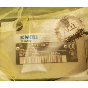 ปั๊มสกรู Knoll รุ่น KTS 25-50-T-G-KB สำหรับเครื่องจักรอุตสาหกรรมแรงดันสูง - Product Image 1
