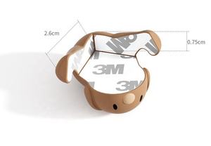 Cartoon Silicone <b>Corner</b> <b>Protectors</b> Waterproof Soft Anti-Collision Bumpers Furniture Edges Removable Durable Self-Adhesive Home - Product Image 2