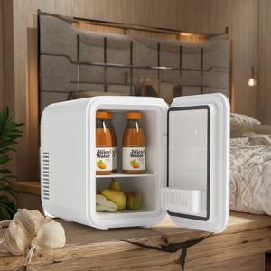 18L Portable Cooler Warmer Small Refrigerator German Screen Freezer Zone Compressor Glass Door Cooling New Used Mini Refrigerato - Product Image 1
