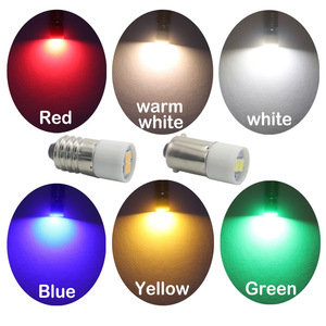 Remplacer l'ampoule <span class=keywords><strong>à</strong></span> <span class=keywords><strong>incandescence</strong></span> <span class=keywords><strong>à</strong></span> vis E10 baïonnette B9 ampoule LED indicateur de bouton 0,4W 6,3V 12V 24V 48V, LED-MINI-T10 - Product Image 2