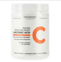 Acide L-ascorbique en poudre de qualité alimentaire CAS 50-81-7, vitamine C, pureté 99,9%, provenance Chine