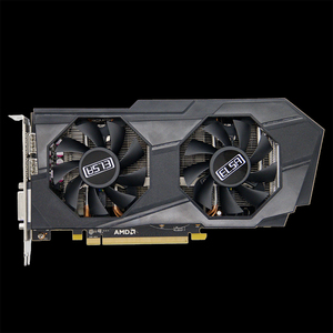 การ์ดจอเกมมิ่งคุณภาพสูงแบบกำหนดเอง พร้อมพัดลมคู่ DDR5 GPU RX550 8G/256 บิต - Product Image 4