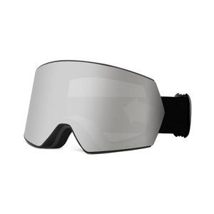HX-035 Vente en gros Meilleures lunettes de ski anti-buée personnalisées avec miroir Lunettes de sport de plein air Lunettes de ski de course avec coussinets de nez - Product Image 1