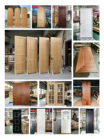 Porte intérieure en bois blanc minimaliste à double courbure avec verre dépoli, insert personnalisé pour chambre, salle de bain ou autres pièces de la maison