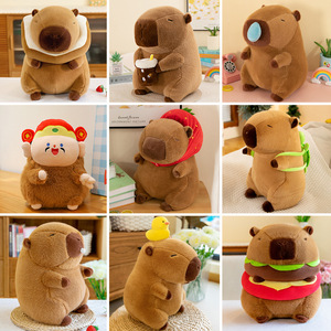 Peluche de Capibara Kapibala con Adorno de Pato, Regalo de Cumpleaños para Niños y Mujeres - Product Image 5