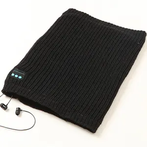 Écouteurs bluetooth 5.0, oreillettes avec silencieux, sans fil, pour le cou, foulard, tient chaud, casque d'écoute avec micro, Support pour appel téléphonique, musique, casque d'écoute