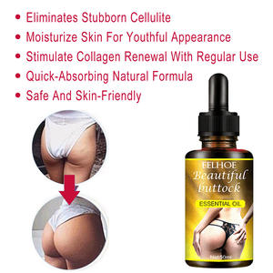 Huile essentielle pour le soin du corps Hip Lift pour l'amélioration des fesses, huile pour les fesses, crème pour l'agrandissement des fesses, gros derrière - Product Image 6