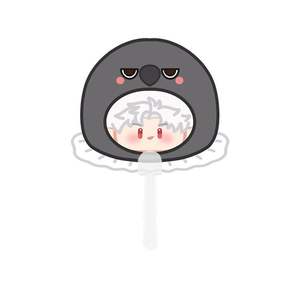 Маленький вентилятор Qi Yuxia Yi Zhou Qin Che Shen Xing Hui Shen вокруг маленького пластикового пикета Kpop - Product Image 6