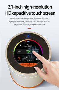 Radon Detector RM-75 cầm tay chất lượng không khí Màn hình Radon Meter trong nhà văn phòng sử dụng màn hình LCD hiển thị kỹ thuật số Radon Meter - Product Image 2