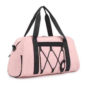 Bolsa de Deporte Impermeable con Logotipo Personalizado OEM, Bolsa de Viaje Rosa para Mujer, con Compartimento para Zapatos - Product Image 1