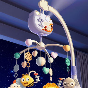 Juguete Giratorio para Cuna, con Control Remoto, Proyector de Luz, Otros Accesorios, Móvil Musical para Bebés - Product Image 5