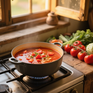 Sauce tomate en poudre Mamy Sauce, mélange de sauce tomate halal, épicée, 500g x 24 pots - Product Image 4