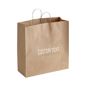 Nouvelle arrivée Sacs en papier personnalisés Sacs à main pour l'emballage du pain Sacs en papier kraft alimentaire avec logo - Product Image 3