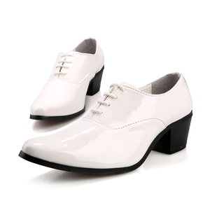 Nuove <span class=keywords><strong>Scarpe</strong></span> da Ballo con Tacco Alto e Lacci per Donna e Uomo, in PU Effetto Specchio Rosso, <span class=keywords><strong>Scarpe</strong></span> da Ballo Latino, Taglia Grande 46 US12, Qualità da Esportazione - Product Image 2