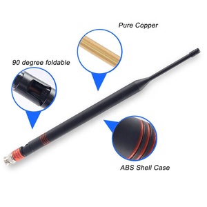 BNC Nam Micro Không Dây Hệ Thống Receiver Antenna UHF 400MHz-960MHz Kỹ Thuật Số Âm Thanh Mic Từ Xa Receiver Cho Thông tin Liên Lạc - Product Image 4