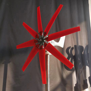 Mini torre de generación de energía de <span class=keywords><strong>1000</strong></span> vatios, turbina aerogeneradora trifásica, aspas - Product Image 6