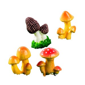 Novo Kit DIY: Miniatura 3D de Cogumelo para Decoração de Vasos de Suculentas e Micro Paisagens com Musgo - Product Image 1