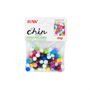 Ilan Abalorio Perline colorate da 8 mm per la creazione di gioielli 20G - Product Image 2